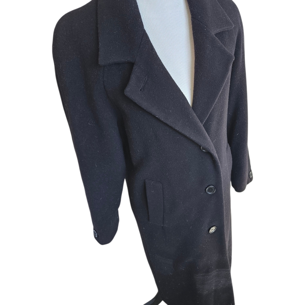 Elegant Timeless Classic 100% Wool Coat Womens Size Small.